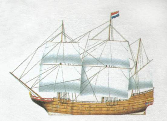 «Eendracht»
(«Эндрахт»)
парусник (Голландия)
