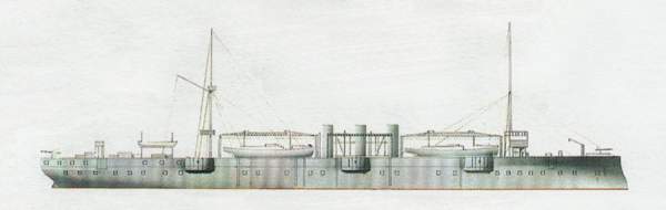 «Foudre»
(«Фудр»)
корабль-носитель минных катеров (Франция)
